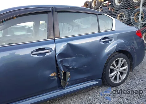 2013 Subaru Legacy 2.5I Limited from USA, damaged, VIN 4S3BMBK60D3025074